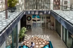 Eco-friendly-Haryana-home-ornamented-with-shadow-and-sunlight-3